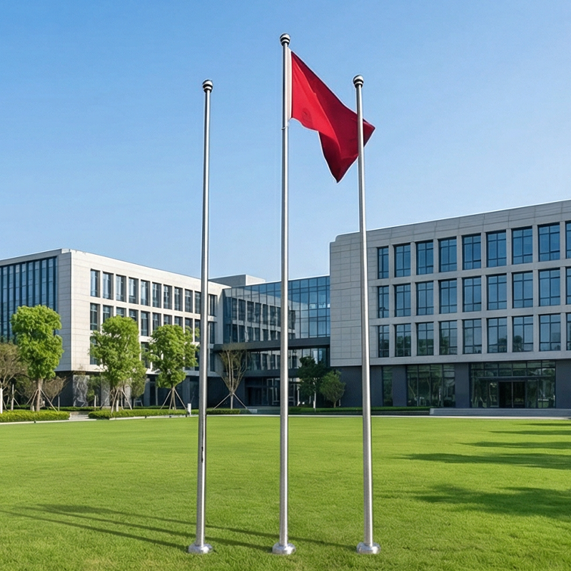 2-3 Meters Indoor Display Flagpole Decorative Adjustable Height Flag Pole