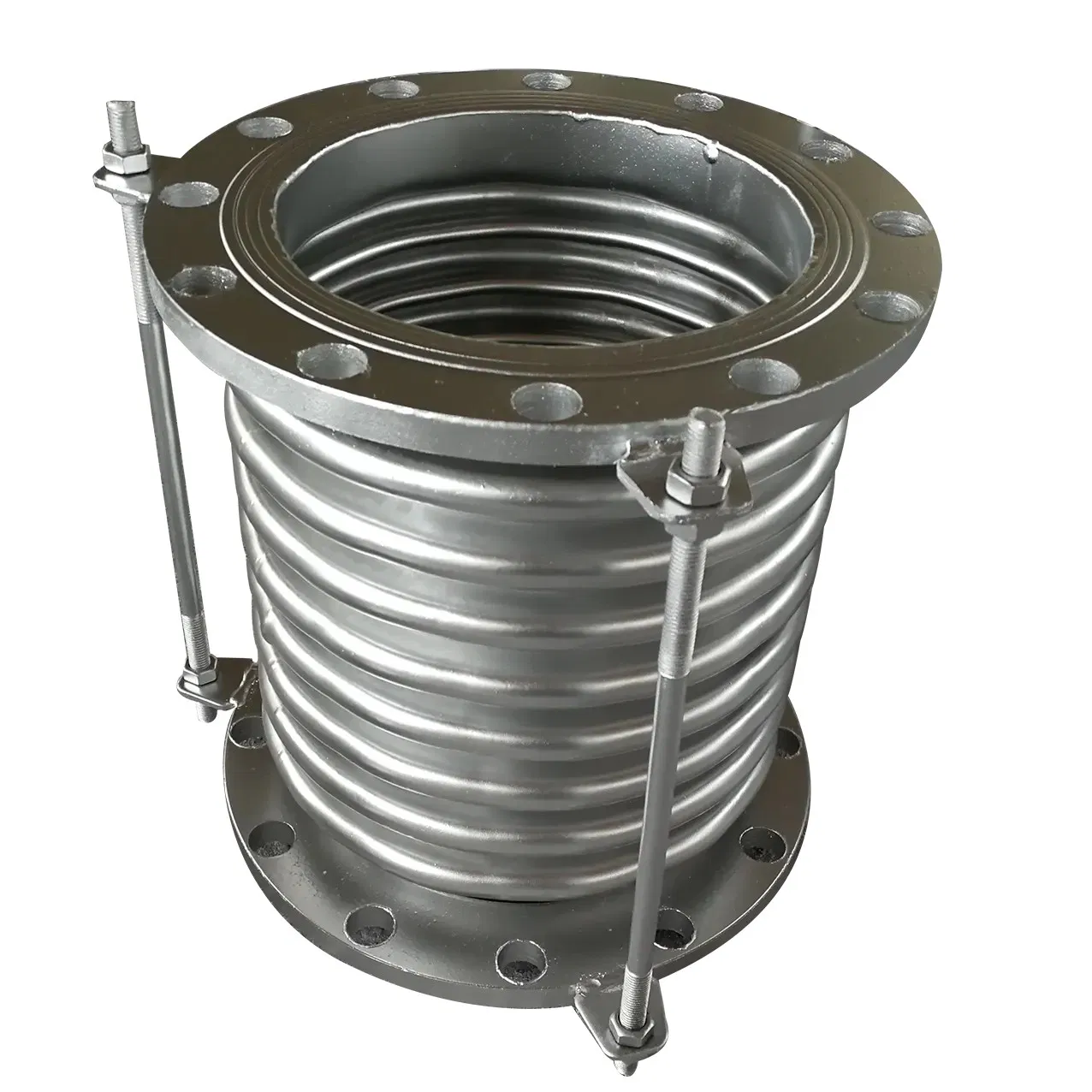 Customized Stainless Steel Flange End Bellow Compensator Flexible Metal Bellow Expansion Joint