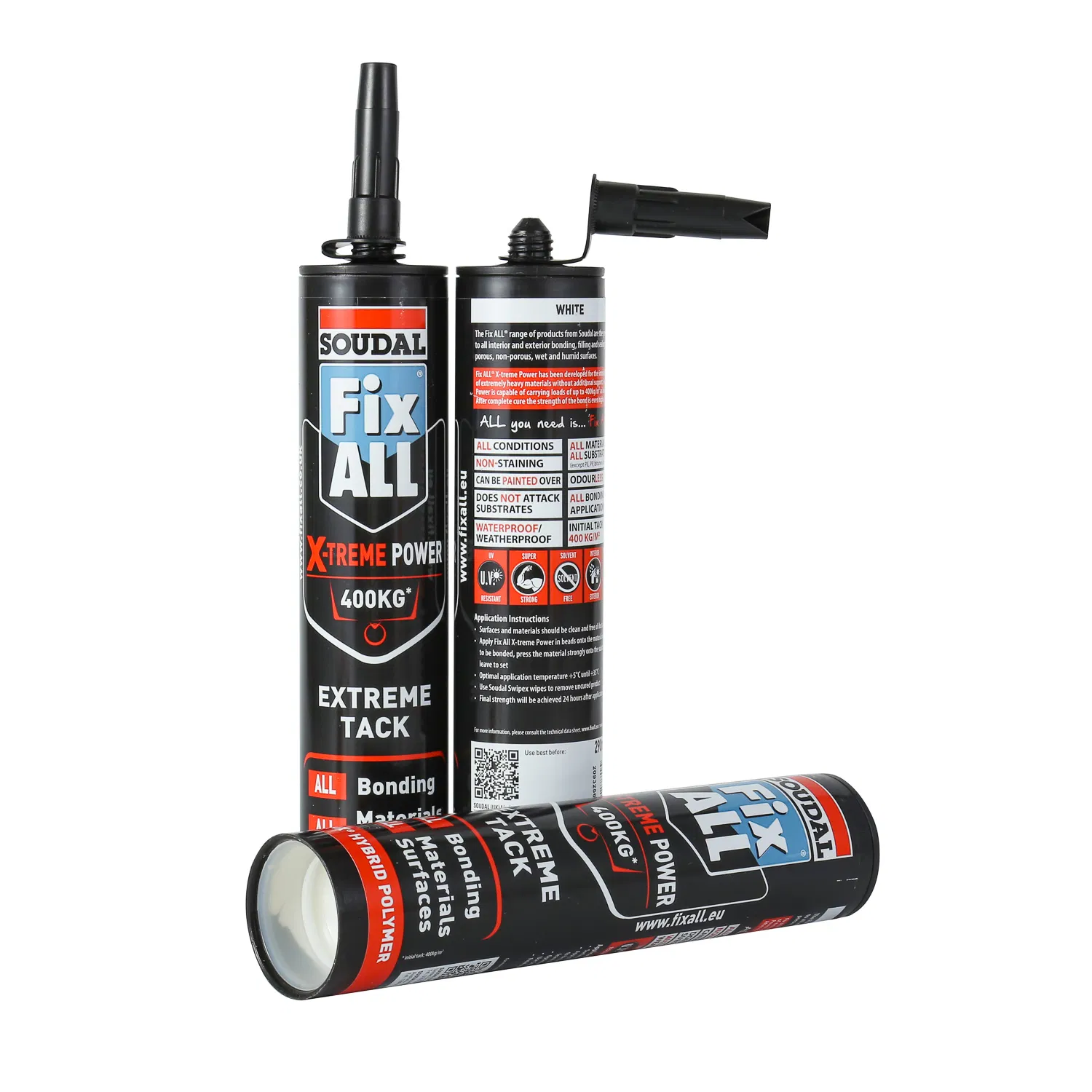 Soudal Excellent Adhesion Property Power Silicone Sealant