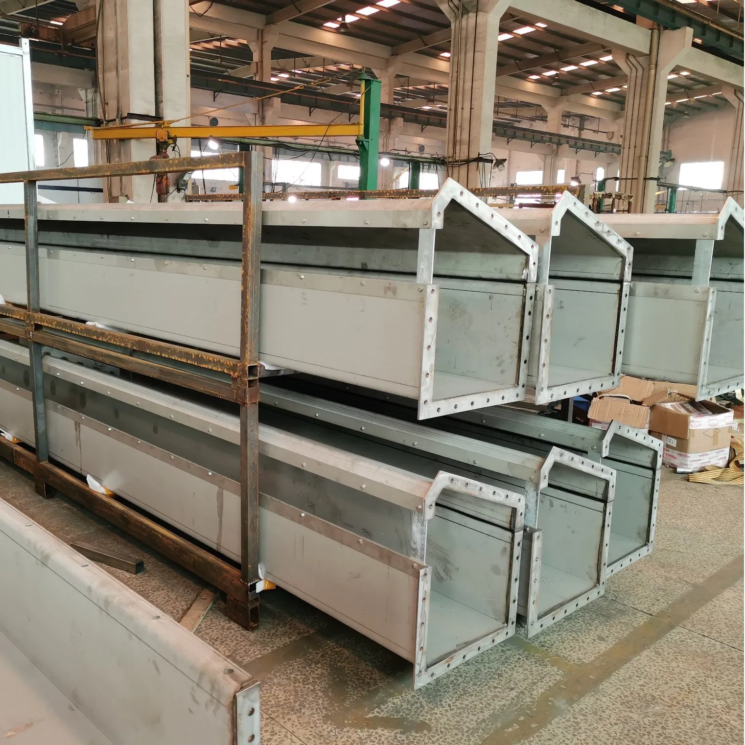 Jimu's Fabrication for Carbon Steel Bar Grating Mesh Grid Light Steel Structures