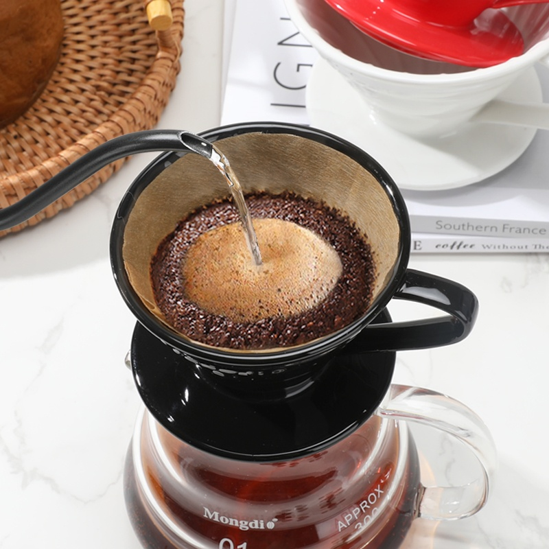 Hot Sale Heat-Resistant Home or Office 600ml Ceramic Pour Over Coffee Maker