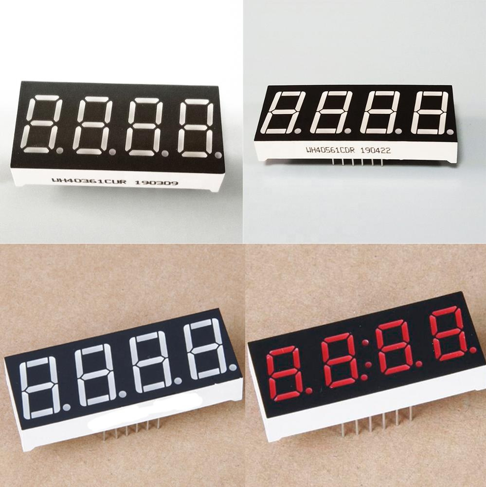 High Brightness Custom-Made Number 6 Digit 7 Segment LED Display for Measuring Instruments