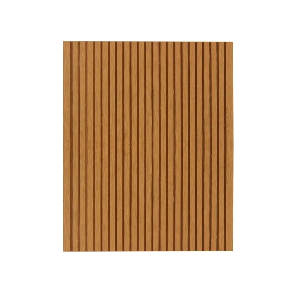 Clean Lines Teak Color 140X25 WPC Classic Commercial Decking for Scenic Viewpoints