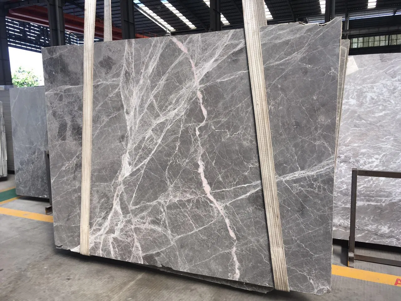 Popular Natural Grey Emperador Marble Slab and Tile for Hotel Wall Floor Decorate