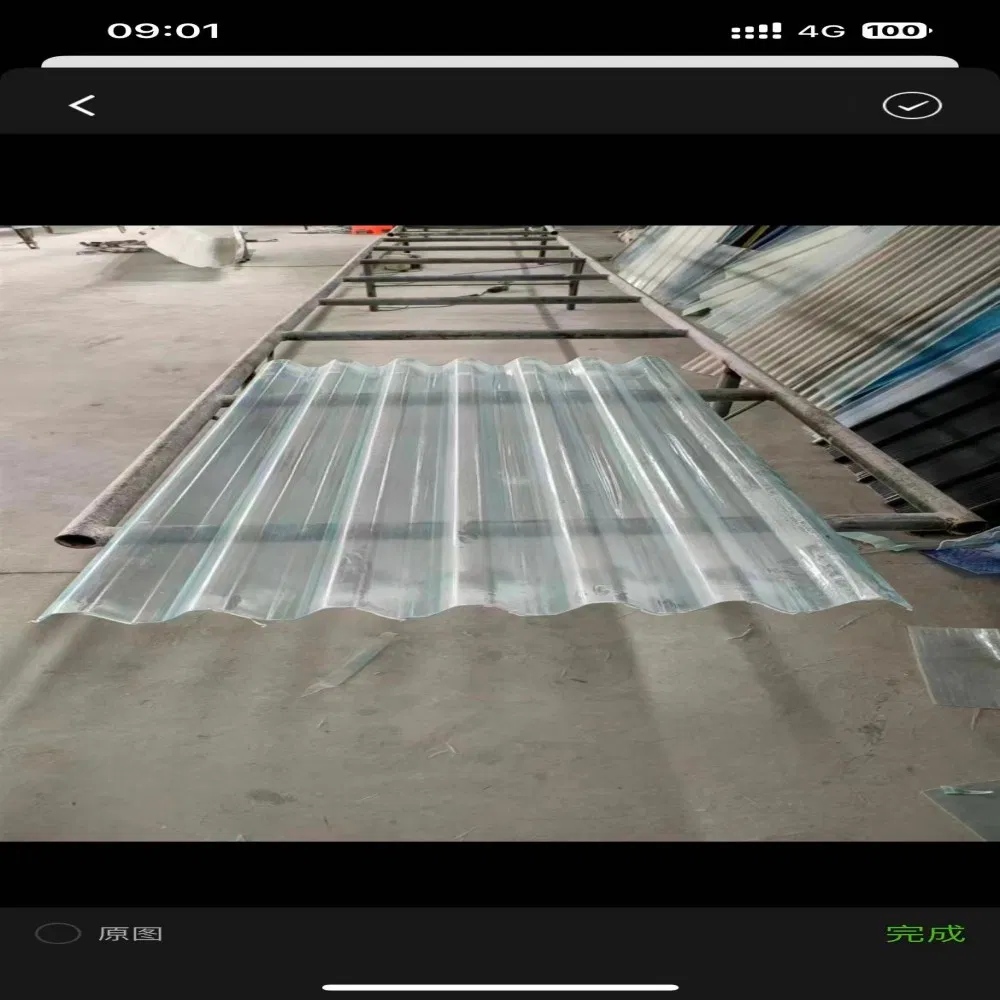 Corrugated Fiberglass Roofing Sheets with Custom Cutting Service