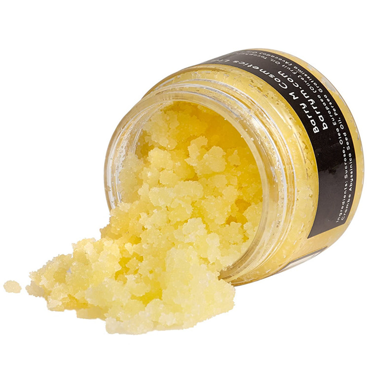 All Natural Mango Lip Scrub Emolient Rich Sugar Nourishing Scrub