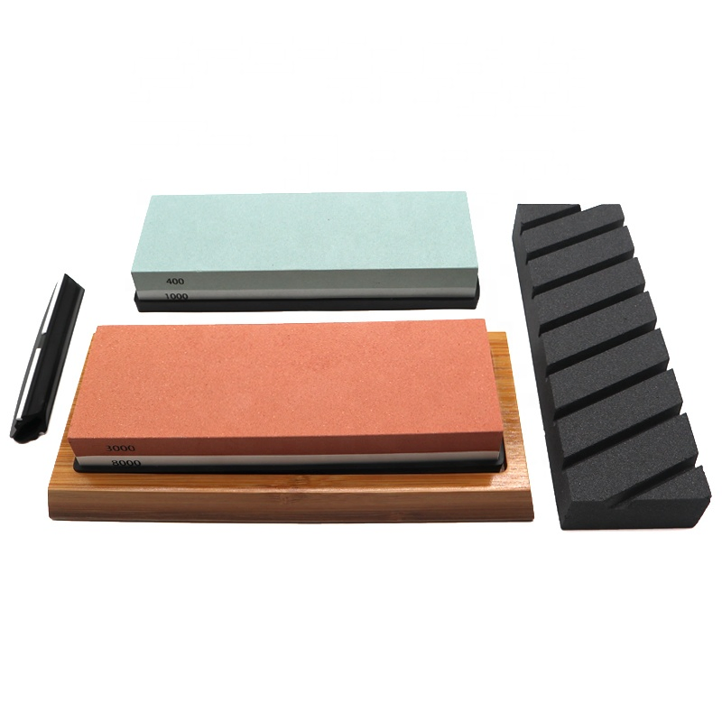 6"/8" White Corundum Knife Sharpen Stone Grinding Oil Stone