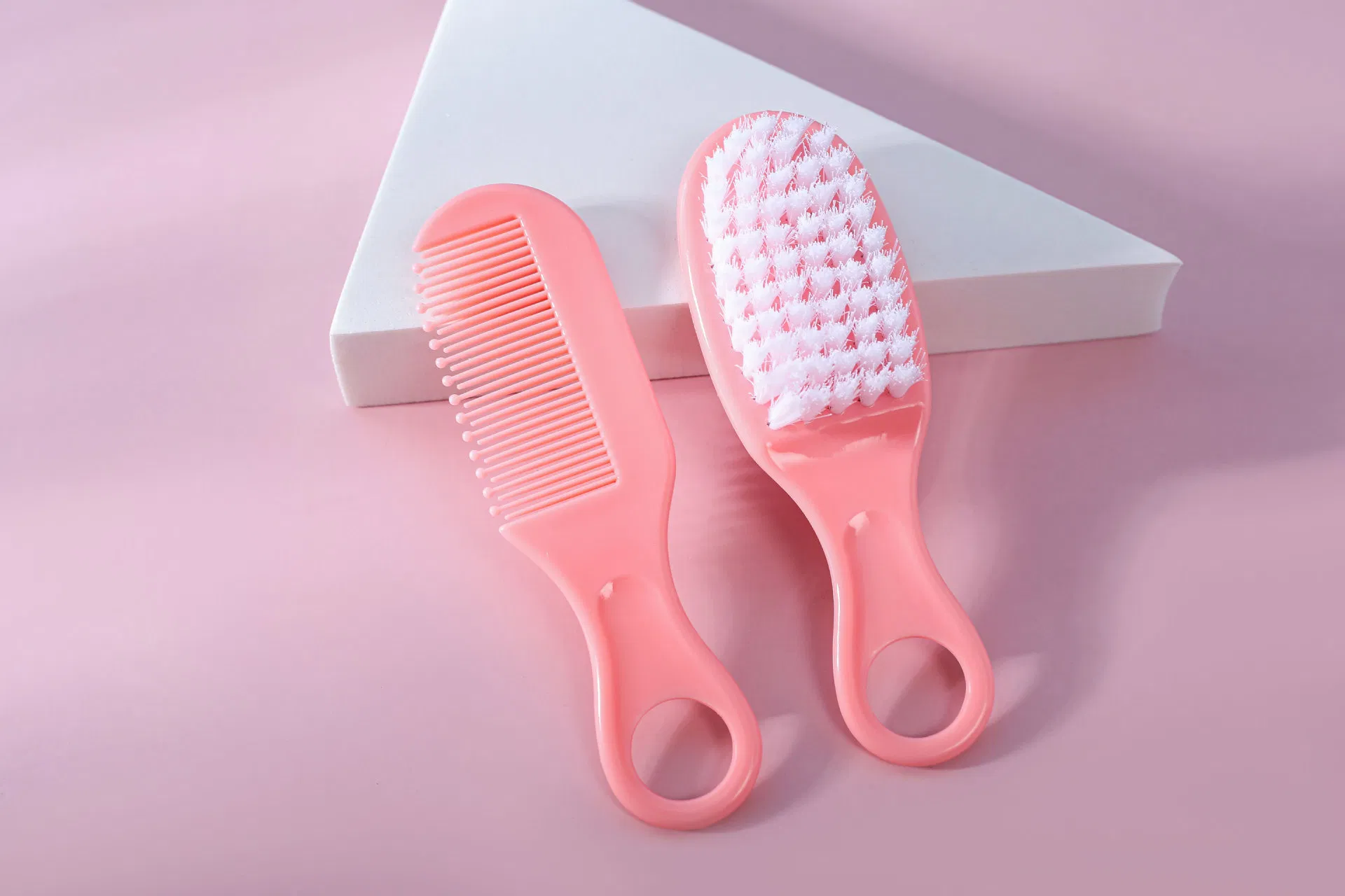 Baby Bath Brush Set Body Massage Grooming With Plastic Comb
