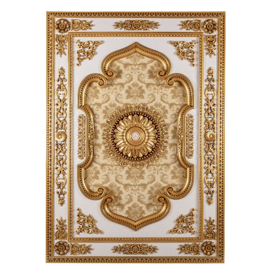 Banruo Luxury European Style Polystyrene Ceiling for Room Lamp Decoration