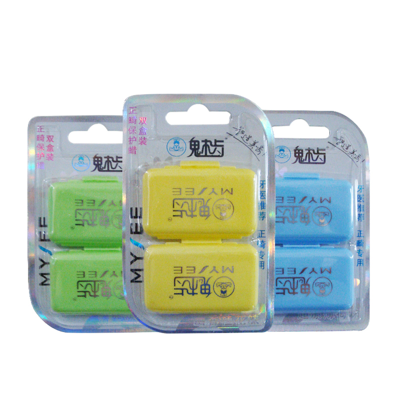 Premium Orthodontic Bracket Relief Wax in Assorted Colors and Flavors