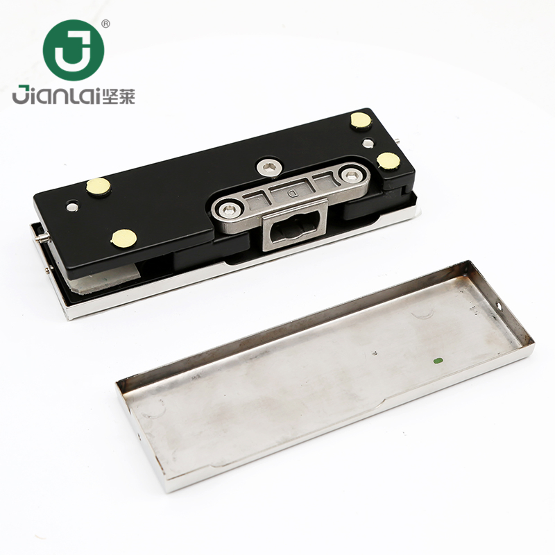 Hot Sale Style Tempered Glass 10mm Door Lock Patch Fitting