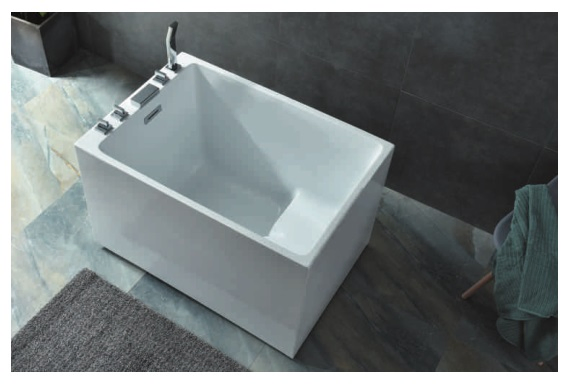 850 Square Bathtub, Acrylic Bath Tub, SPA, Whirlpool