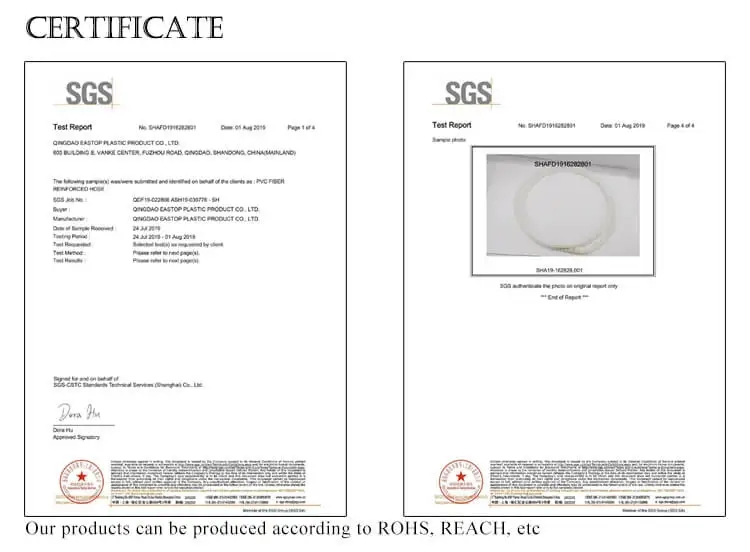 1/2 3/4 5/8'' Inch PVC Fiber Reinforced Garden Hose Pipe for Home Gardening Watering Irrigation