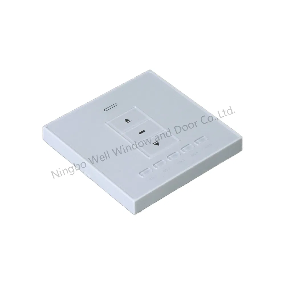 Tubular Motor Single Channel Wall Switch Wireless Emitters Remote Control