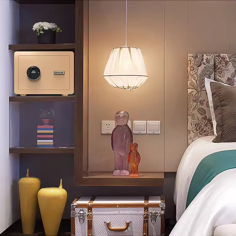 Security Mini Hotel Safe Box Digital Deposit Box Home Office Business Cash Jewelry Storage Safe