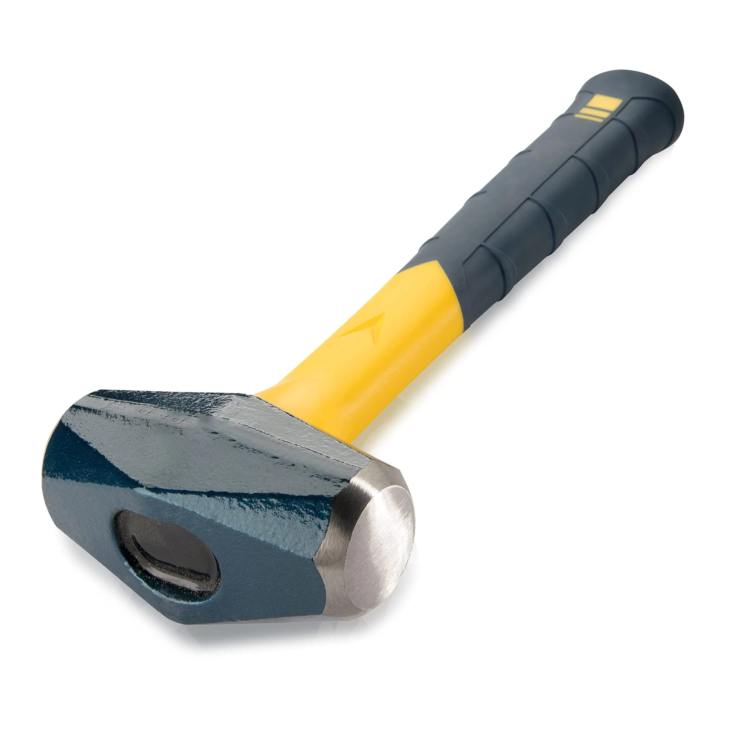 Drilling/Crack Hammer 2-Pound Sledge with Fiberglass Handle No-Slip Cushion Grip