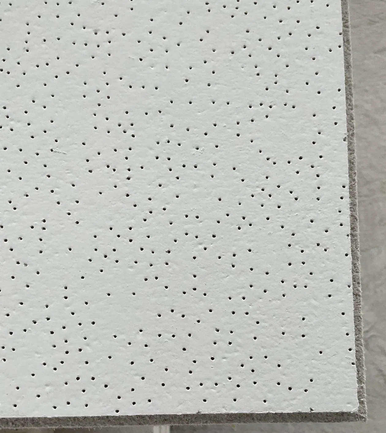Premium White Ceiling Tile Mineral Wool Board for Soundproofing