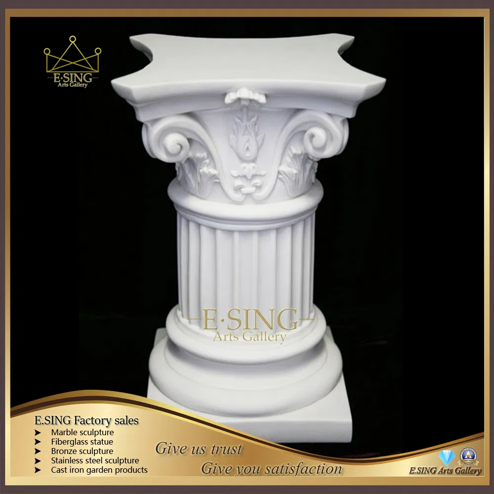 Simple Natural Stone Onyx Marble Small Pillar for Home Decoration