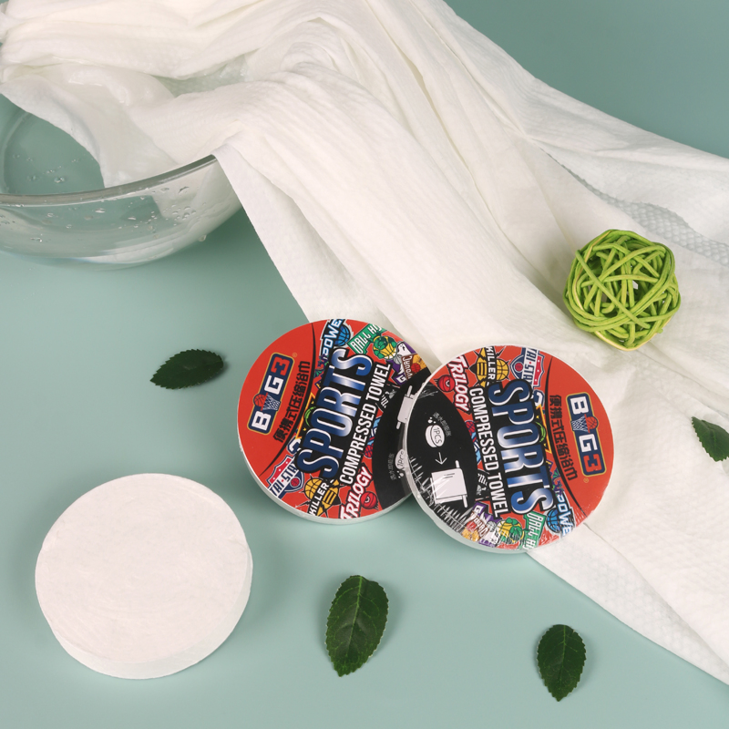 Premium Disposable Compression Bath Towels - Custom Nonwoven Design