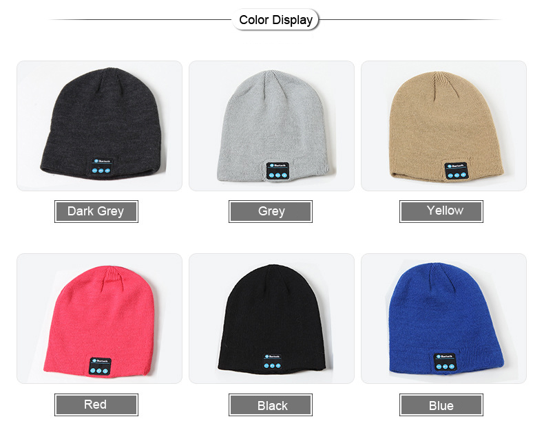 Зимняя шапка с Bluetooth и наушниками