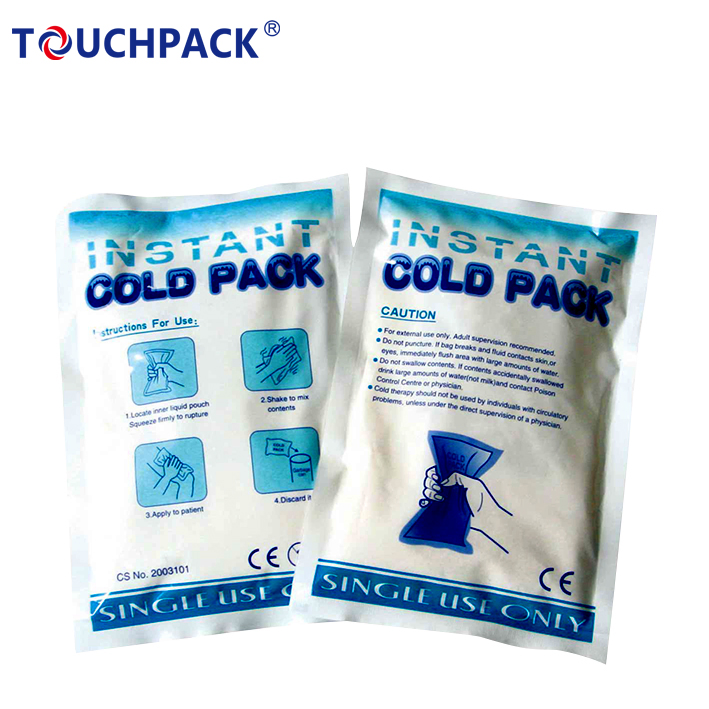 Custom Cheap Medicine Freezer Instant Ice Cold Packs for First Aid
