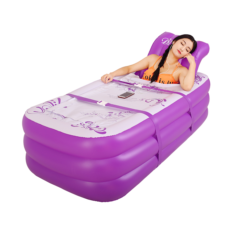 Портативная надувная ванна SPA прямоугольная