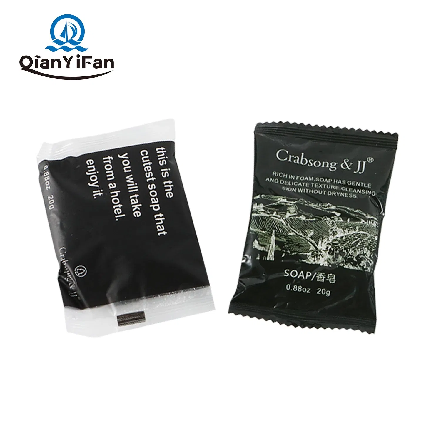 Individually Packaged in a Variety of Styles Hotel Soap Suitable for Airline, SPA, and Hotel