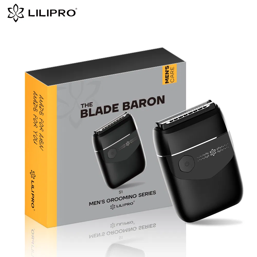 Lilipro S1 Waterproof Electric Shaver for Men, Foil Shaver with 90 Min Running Time