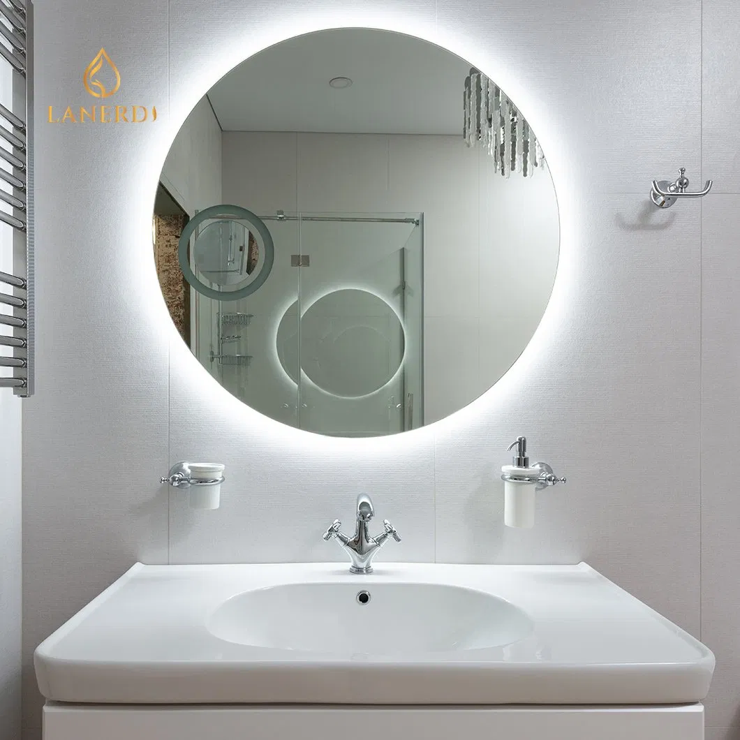 Multifunctional Bathroom Mirror with Bluetooth and Defogging Features