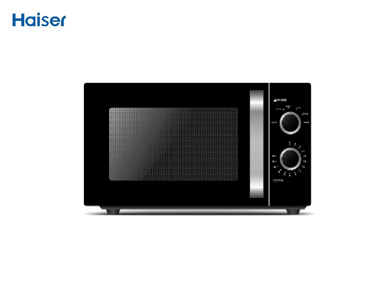 Hot Selling 0.7 Cu FT Black Color Microwave Oven Factory Price with Safety Child Lock Supply to Supermarket