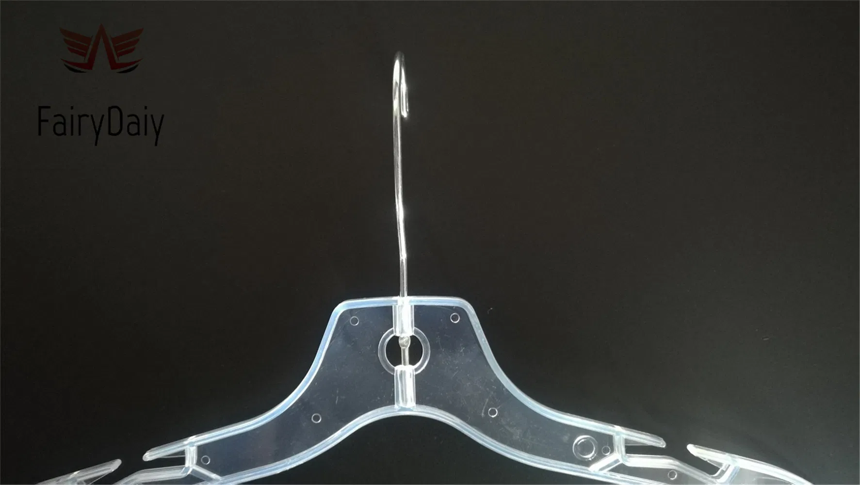 Vics 5441 Tranlparent Plastic Walmart Suit Skirt Clothes Hangers