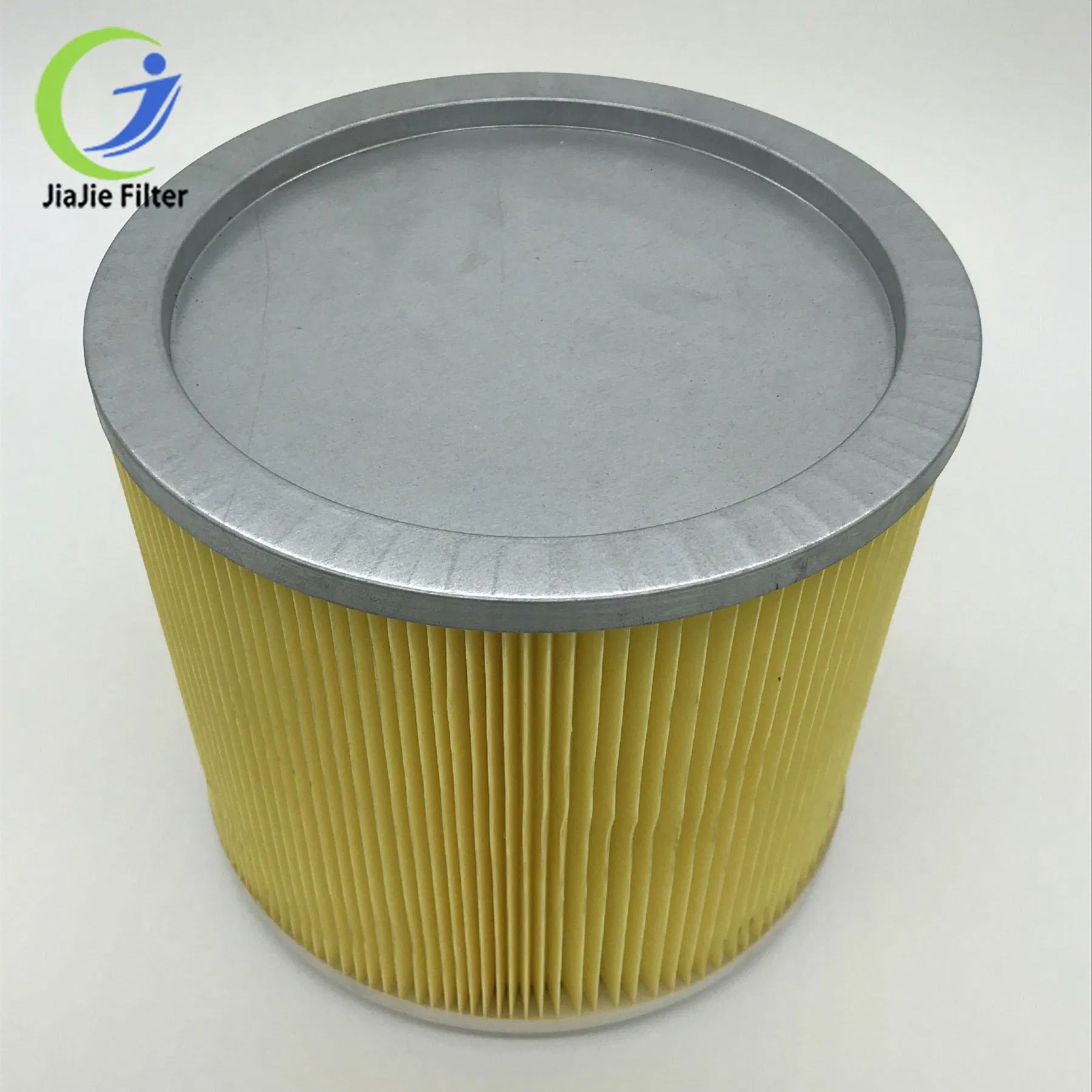 Acuum Cleaner Dust Air Purifier Home Appliance Part Circular Soft Rubber Mesh Filter Cartridge Yellow Paper for Boschs Gas12-50