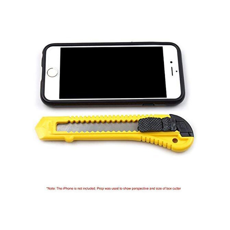 Utility Knife Box Cutters (12-Pack Bulk, 18mm Wide Blade Cutter) - Retractable, Compact, Extended Use for Heavy Duty Office, Home, Arts Crafts, Hobby for Cuttin