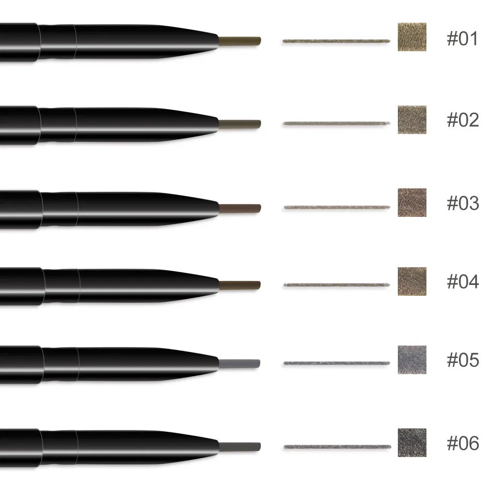 Cosmetics Two Sides for Sale Thin Waterproof Long Wear Eyebrow Pencil