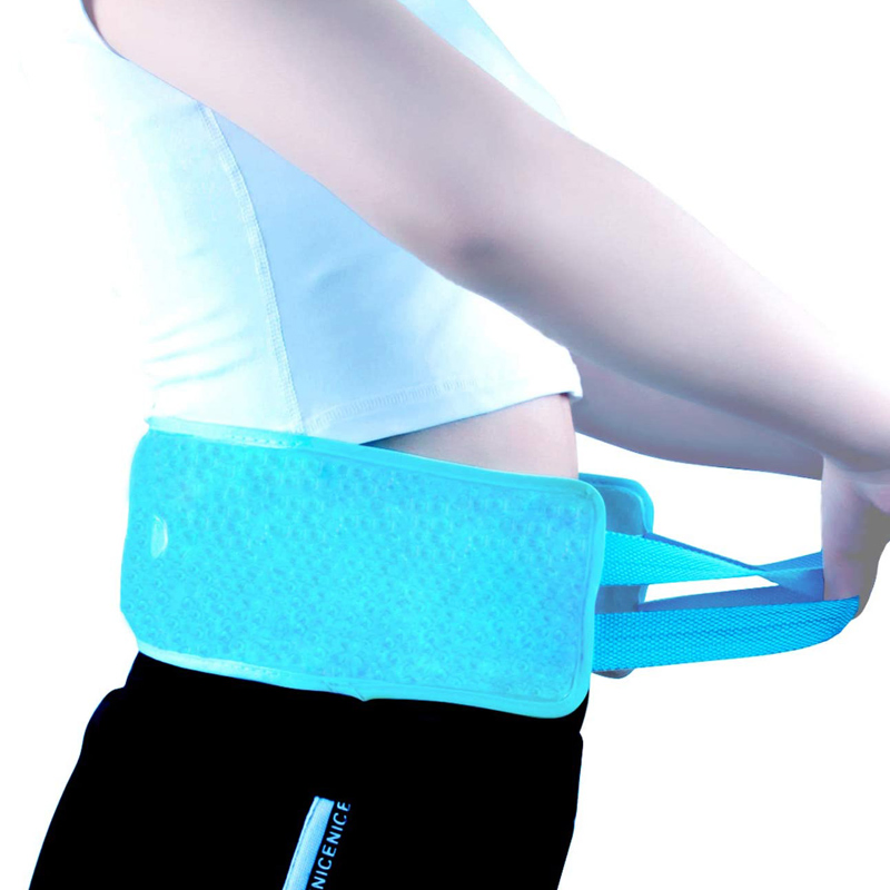 Hot Cold Therapy Pack Neck Shoulder Gel Beads Cooling Wrap