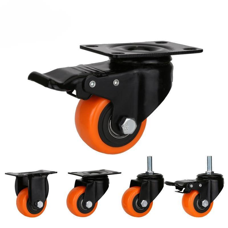 T054 5" Swivel Load Carrying Capacity Polyurethane Heavy Duty Industrial Caster Wheel