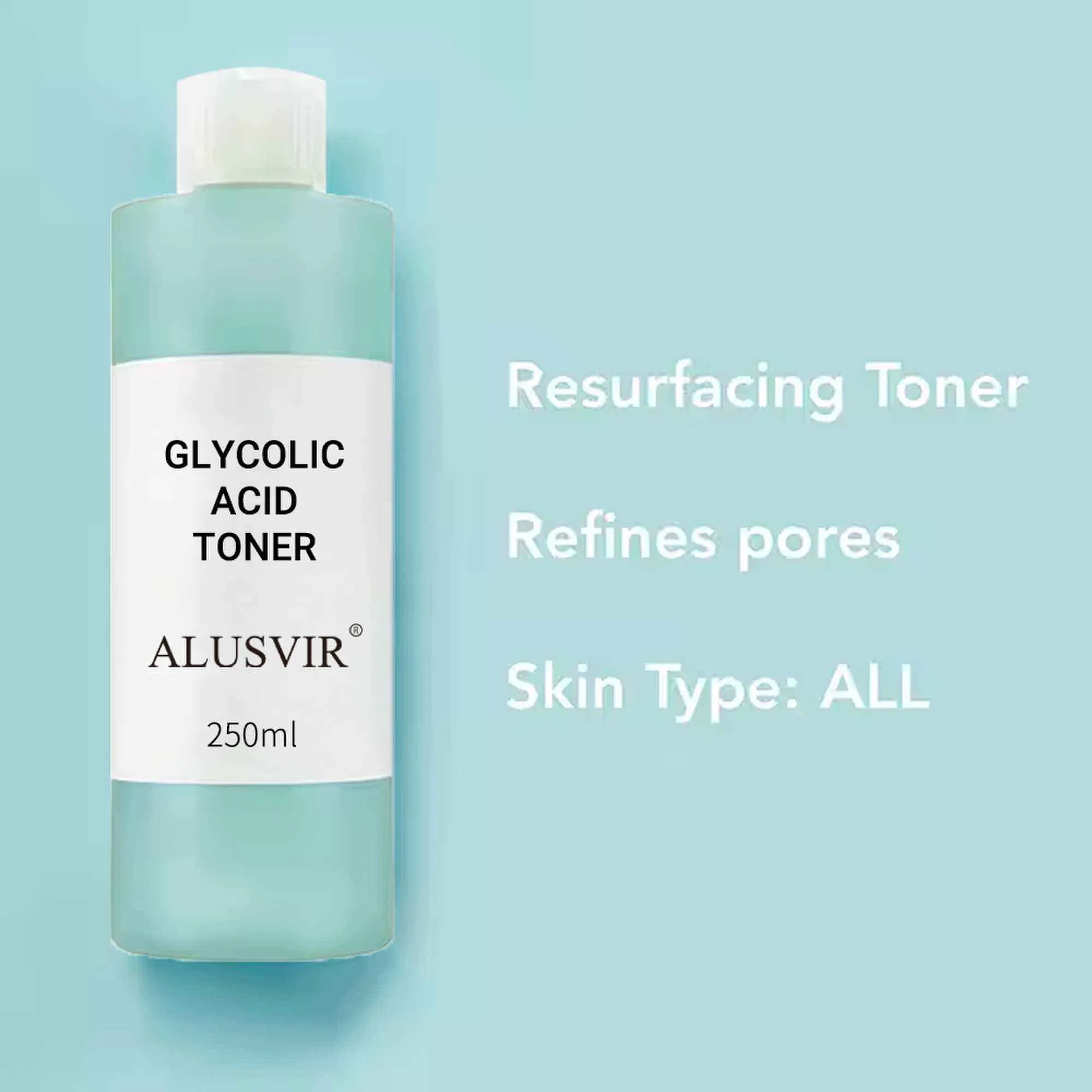 Face Exfoliating Peeling Makeup Removing Anti-Aging Anti-Acne Peel Glycolic Acid Facial Toner