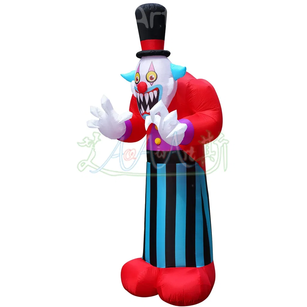 Inflatable Halloween Towering Clown for Outdoor Event Lawn Decoration or Advertising