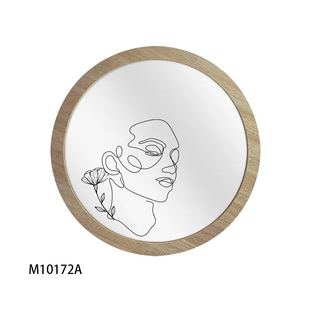 MDF Circular Decoration Mirror