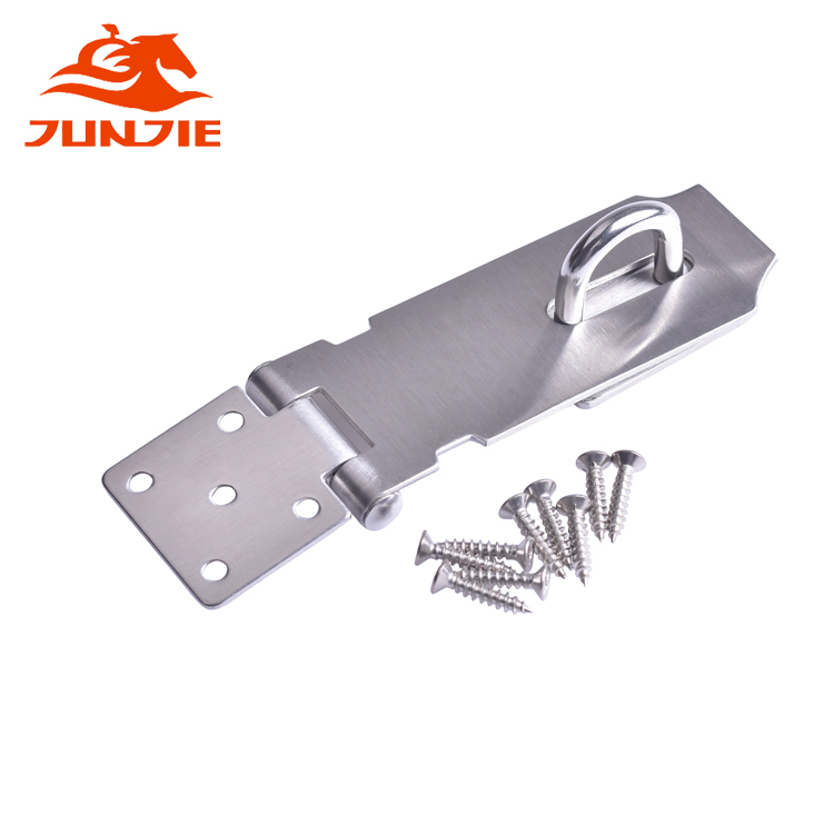 Stainless Steel Hasp Thickened Padlock Anti-Theft Door Safety Bolt Lock Hasp J702