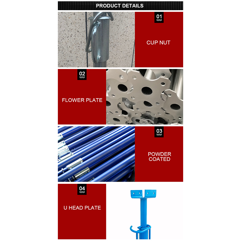 Aluminium Multiprop Aluminum Scaffolding Prop with SGS Certificate