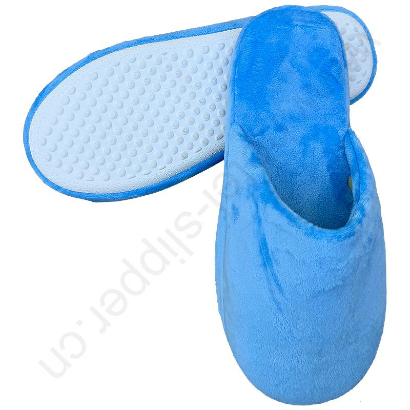 Plush Velour Slippers with Comfortable EVA Sole for Cozy Relaxation