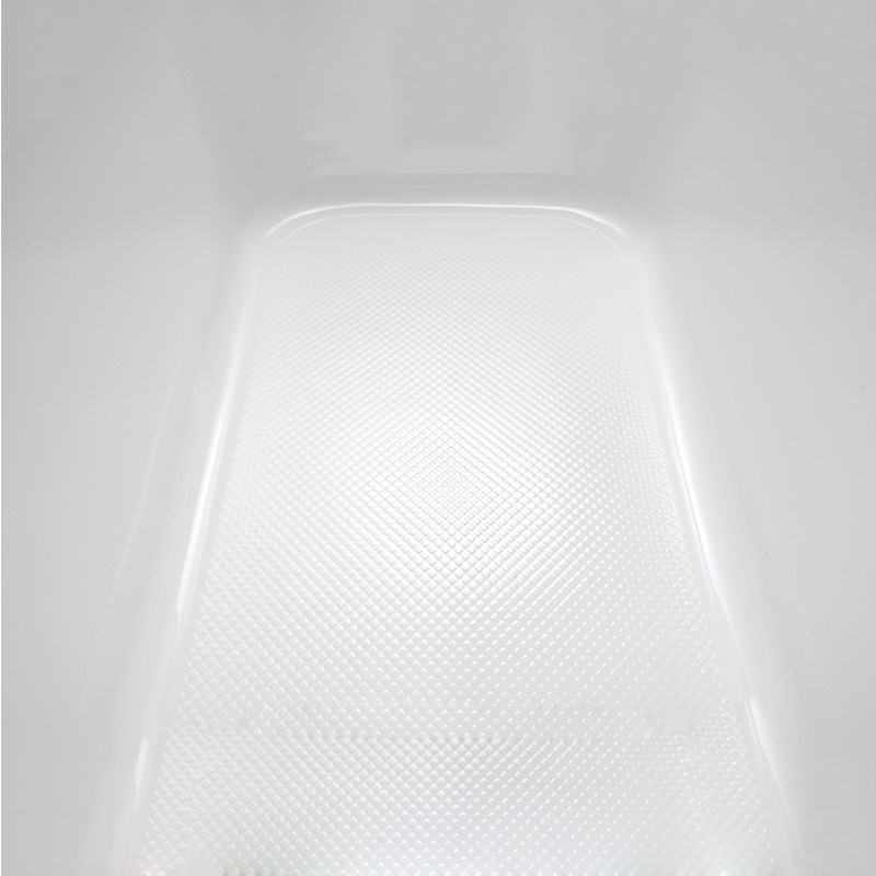 Common Size Left Drain Acrylic Soaking Bath Skirt Tubs for Hotel Project at Low Price