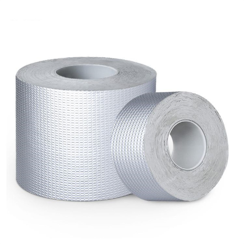 High Density Rubber Waterproof Repairing Adhesive Fixed Tape Butyl Aluminum Foil Tape for Kitchen and Sink