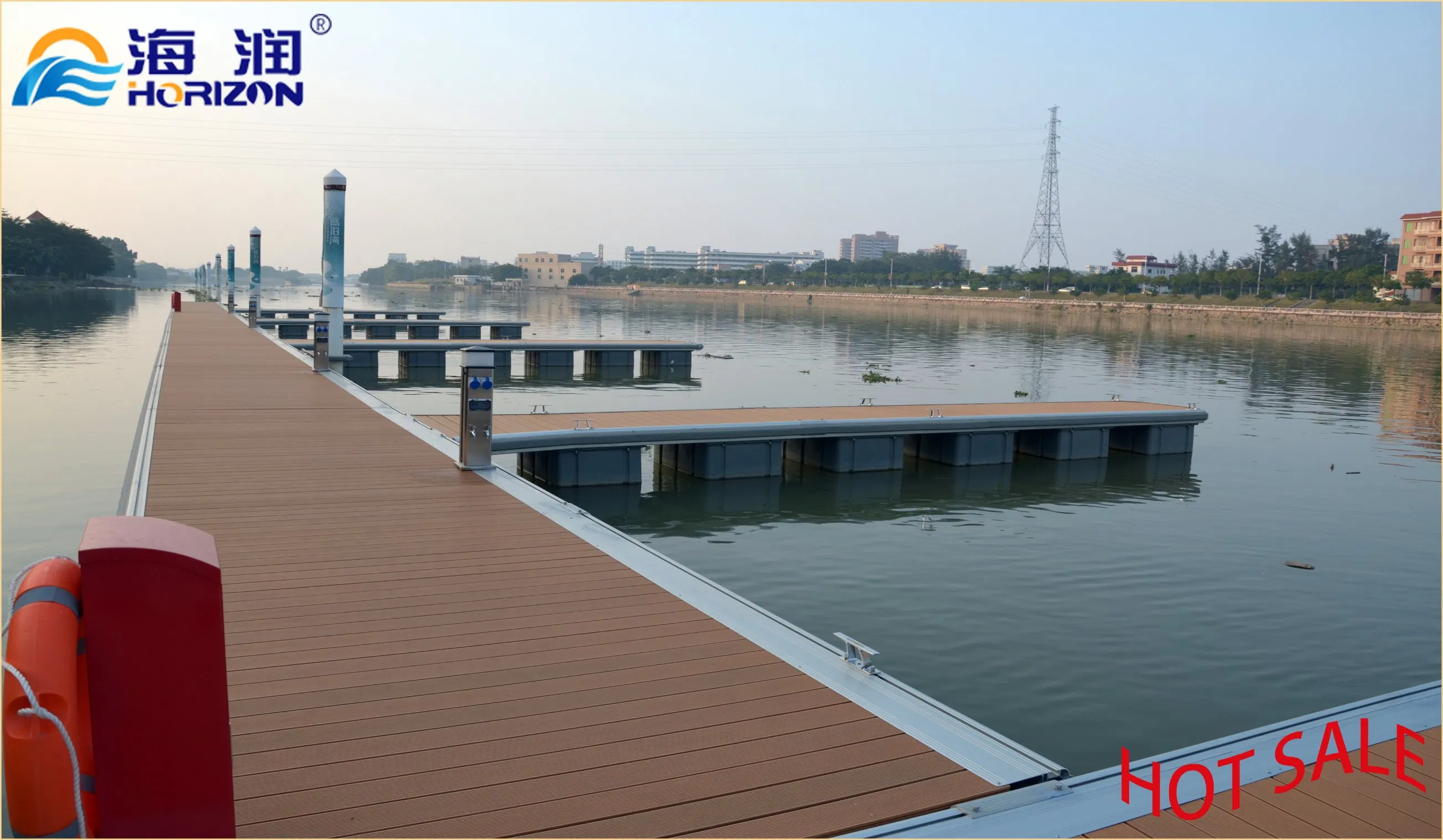 Excellent Stable Hot DIP Galvanized Steel Frame Floating Dock