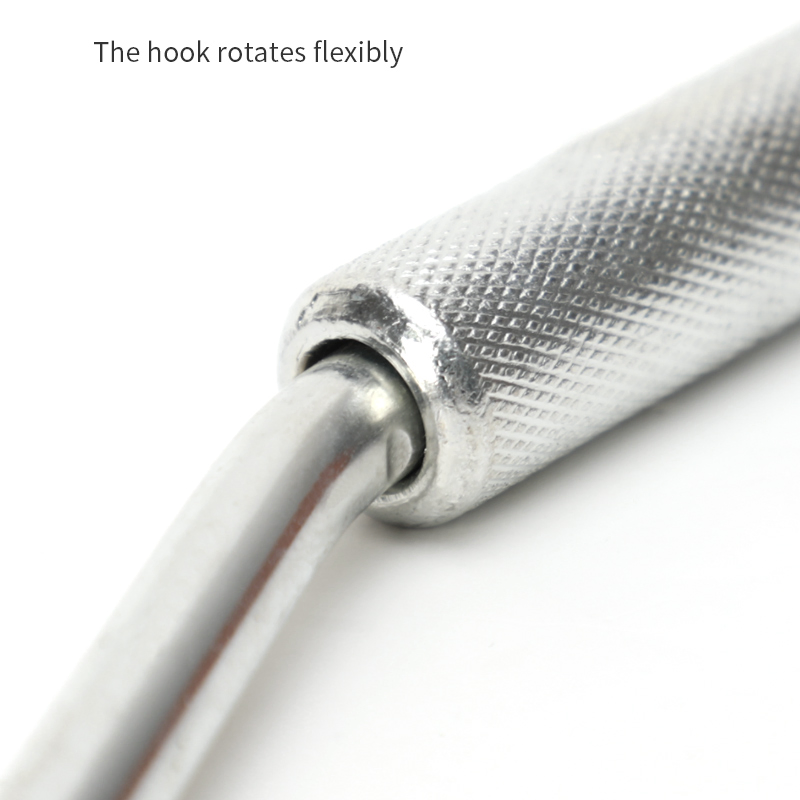 Stainless Steel Tie Wire Twisting Tools Heavy Duty Hand Tie Wire Hook for Construction Steel Bar Tying