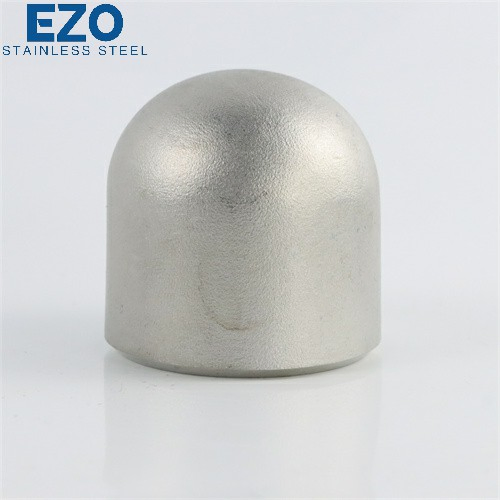 SS316L Industrial Butt Weld Seamless Tank Cover Dish Head Tube Cap for Water Supply Mixing Stainless Steel Tank Factory Price