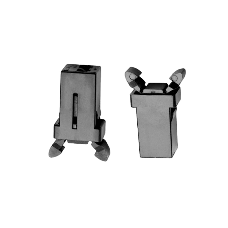 Пластиковый поворотный защёлкивающийся фиксатор для модулей