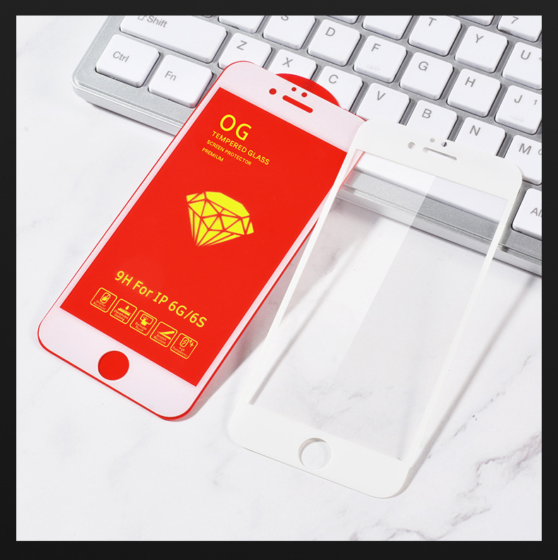 Redmi iPhone Tempered Glass 0.33mm 9h 2.5D Screen Protector Glass