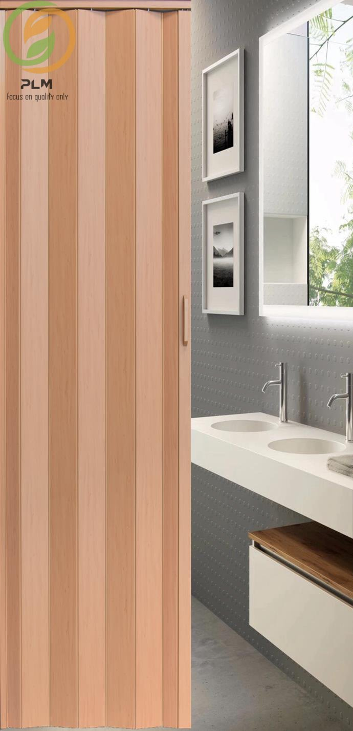 6mm /10mm/ 12mm Thickness PVC Door According/Folding Door for Bathroom